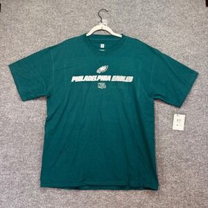 NFL Philadelphia Eagles Tshirt Mens Large Graphic Logo Vintage 90s Football NEW